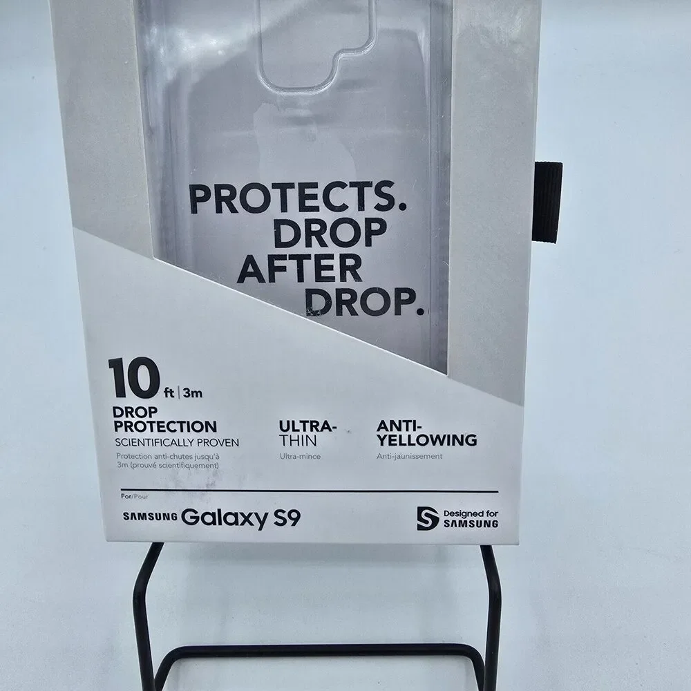 Tech21 Pure Clear Drop Protection thin Case Samsung Galaxy S9  Clear